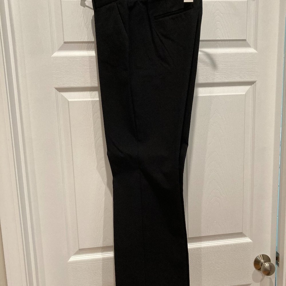 Talbots Black Newport Pant Size 8.